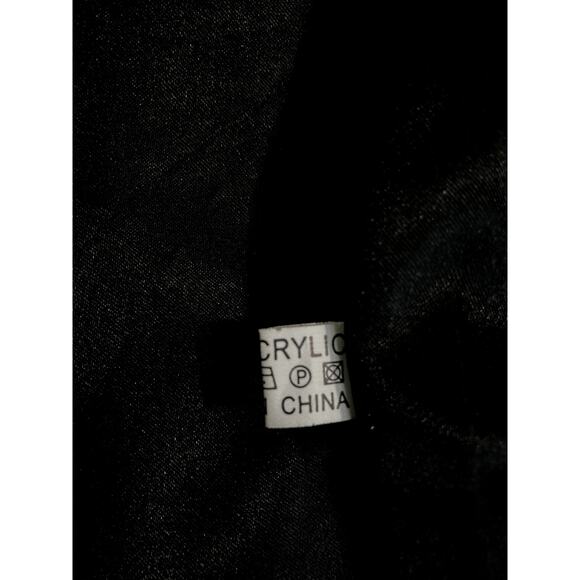 Sunshine Rodeos Shag Vest Womens OSFM* Leopard Print Acrylic Open Western Boho - Picture 8 of 13